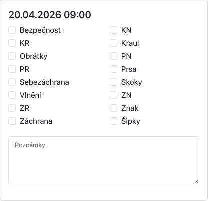 Karta_lekce_–_zaškrtávací_pole_témat_a_pole_Poznámky